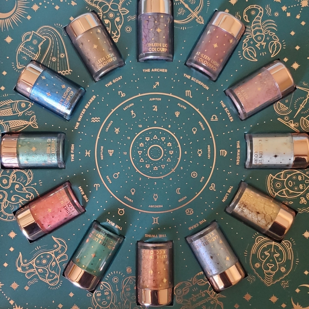 Colourpop x Kathleen Lights Zodiac Pigments